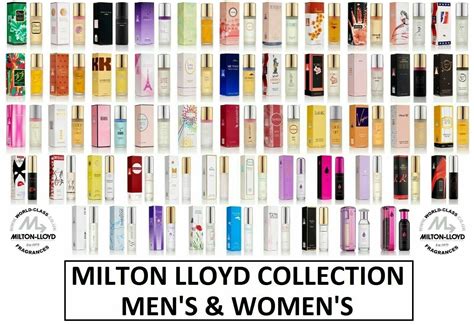 milton lloyd fragrances list.